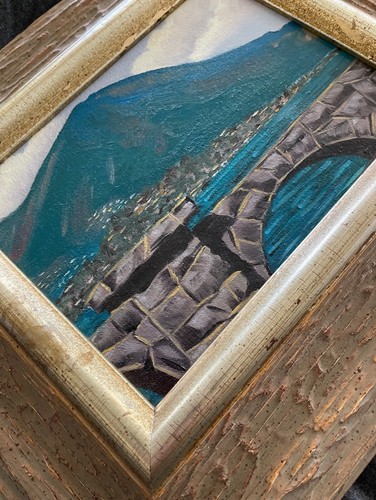 Original - Framed - Impressionist - Signed - Oil Painting - 13.50" x 16.00" - Picture 2 of 5