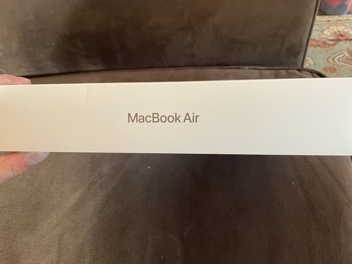 Macbook Air M1 Space Gray Empty BOX ONLY 256GB 8GB With Macbook Air M1 Space Gray Empty BOX ONLY 256GB 8GB With