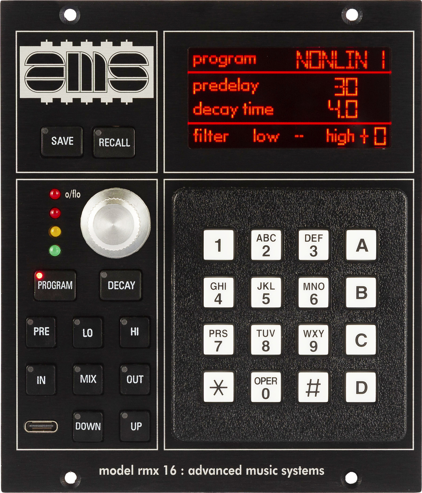Модуль цифровой реверберации AMS Neve RMX16 серии 500 202990₽