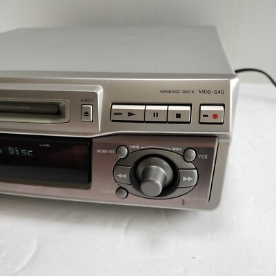 SONY MDデッキ　MDS-S40 ミニディスク　　MDLP非対応 SONY MDデッキ MDS-S40 ミニディスク MDLP非対応 Sony MDS-S40