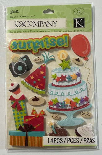 Adesivi Dimensionali K & Company-Variazioni-Brenda Walton, Confetti, Happy Tails - Foto 26 di 36