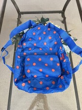 reisenthel Mini Maxi Zaino Zaino Borsa per Shopping Pieghevole Punti Azzurri 14 L