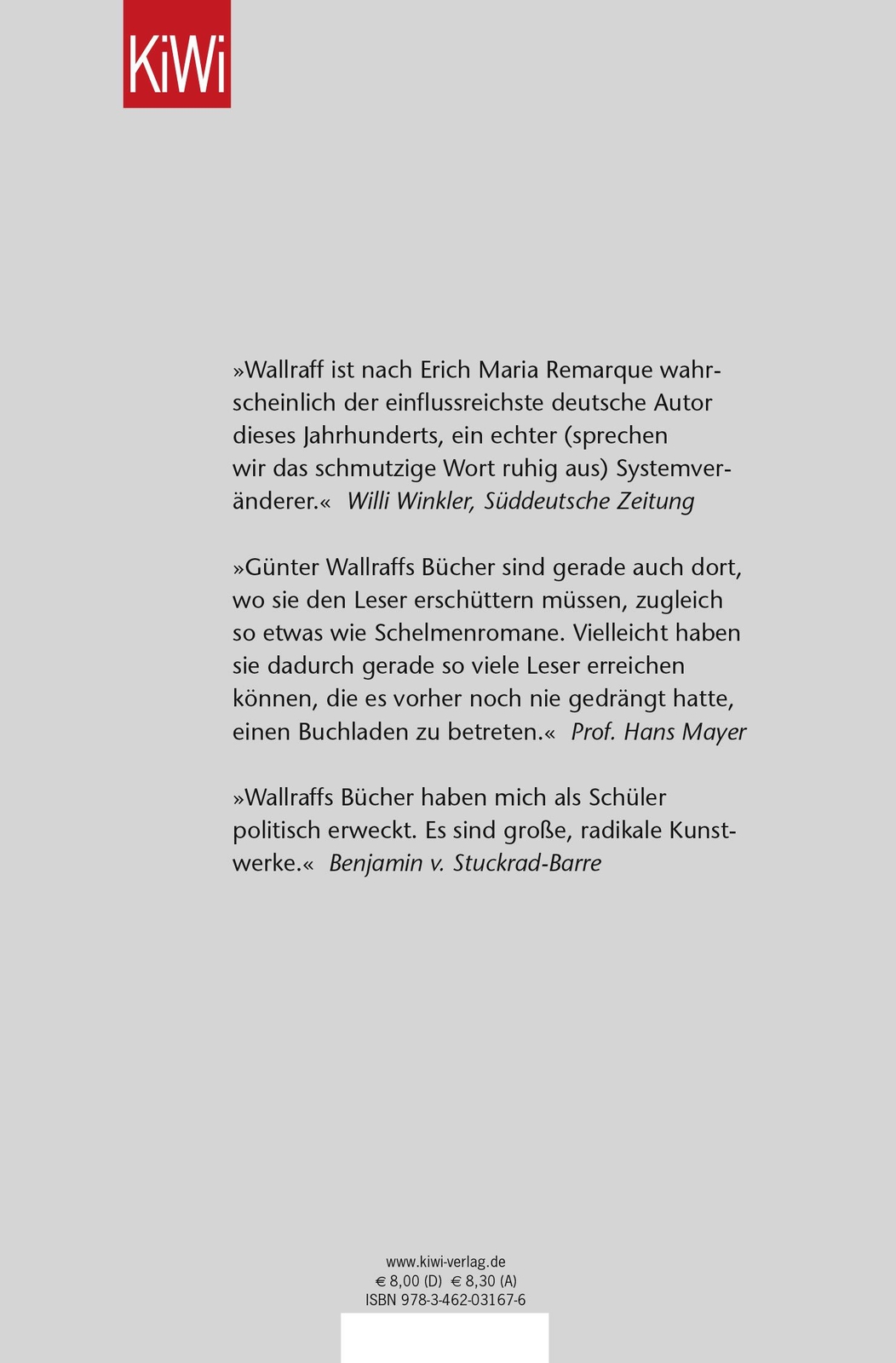 Thumbnail - Ich - Der Andere Günter Wallraff