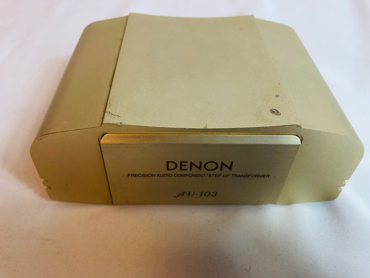 Denon AU-103 MC Step Up Transformer tested working used From JAPAN