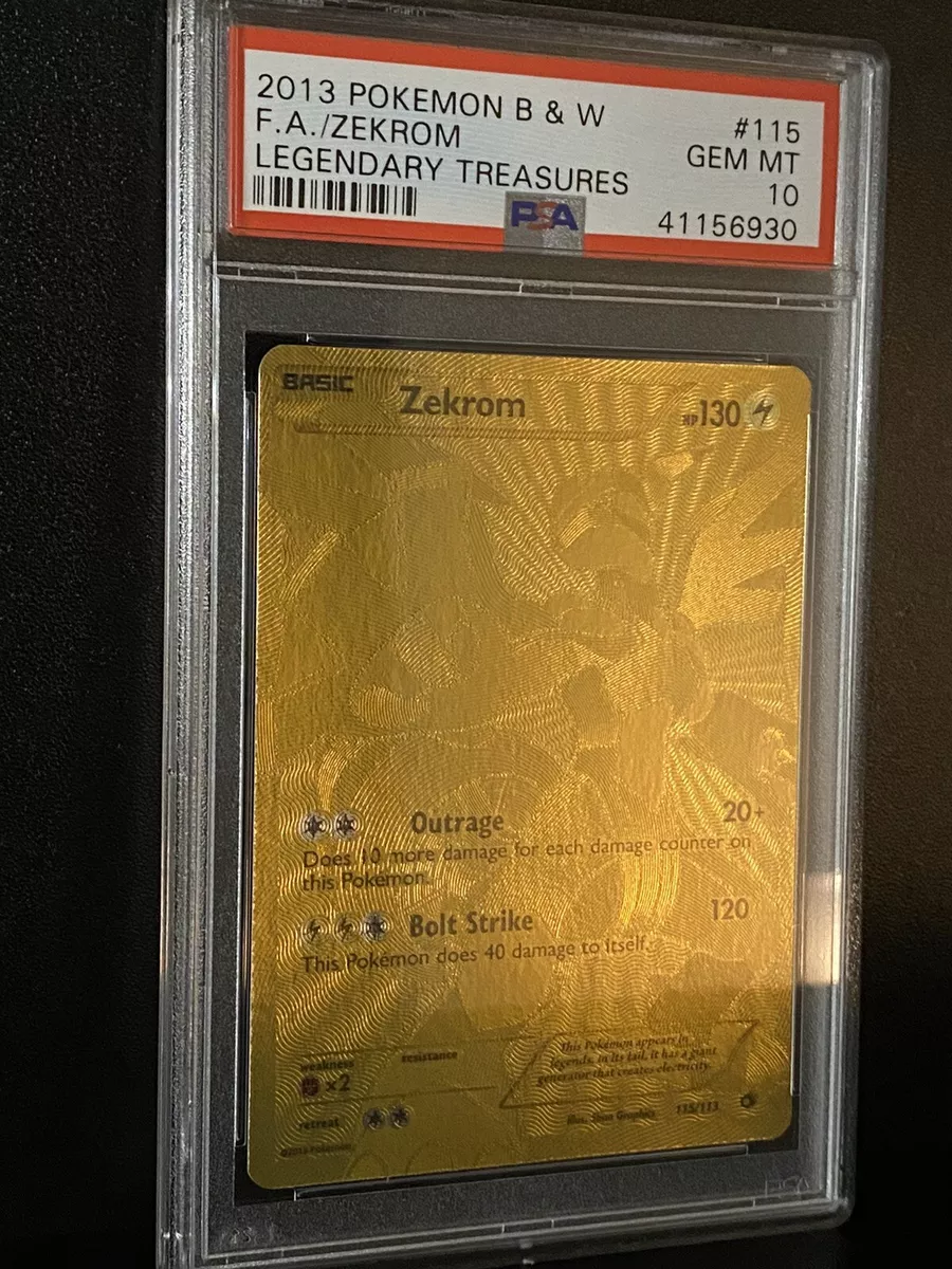 Zekrom (115 Full Art Secret Rare) - Legendary Treasures - Pokemon