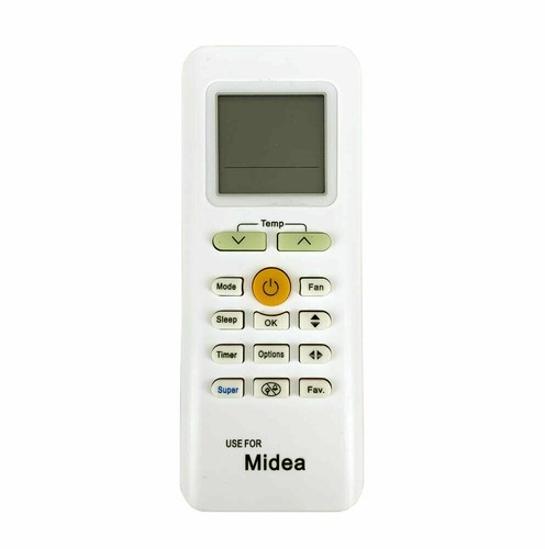 Nuevo RG70A/BGEF para aire acondicionado Midea control remoto aire acondicionado RG70E/BGEF RG70C - Imagen 3 de 4