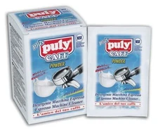 PULY CAFF PLUS ESPRESSO COFFEE MACHINE CLEANING POWDER BOX OF 10 - 20 GR