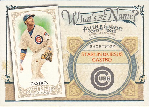 2012 Topps Allen & Ginter What's in a Name You Pick the Card Finish Your Set - Picture 15 of 61