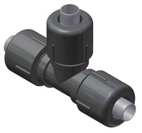 Continental Industries Tee, 3 Way, Compression, 1/2 In Cts - 5657-50-1004-00 Continental Industries Tee, 3 Way, Compression, 1/2 In Cts - 5657-50-1004-00