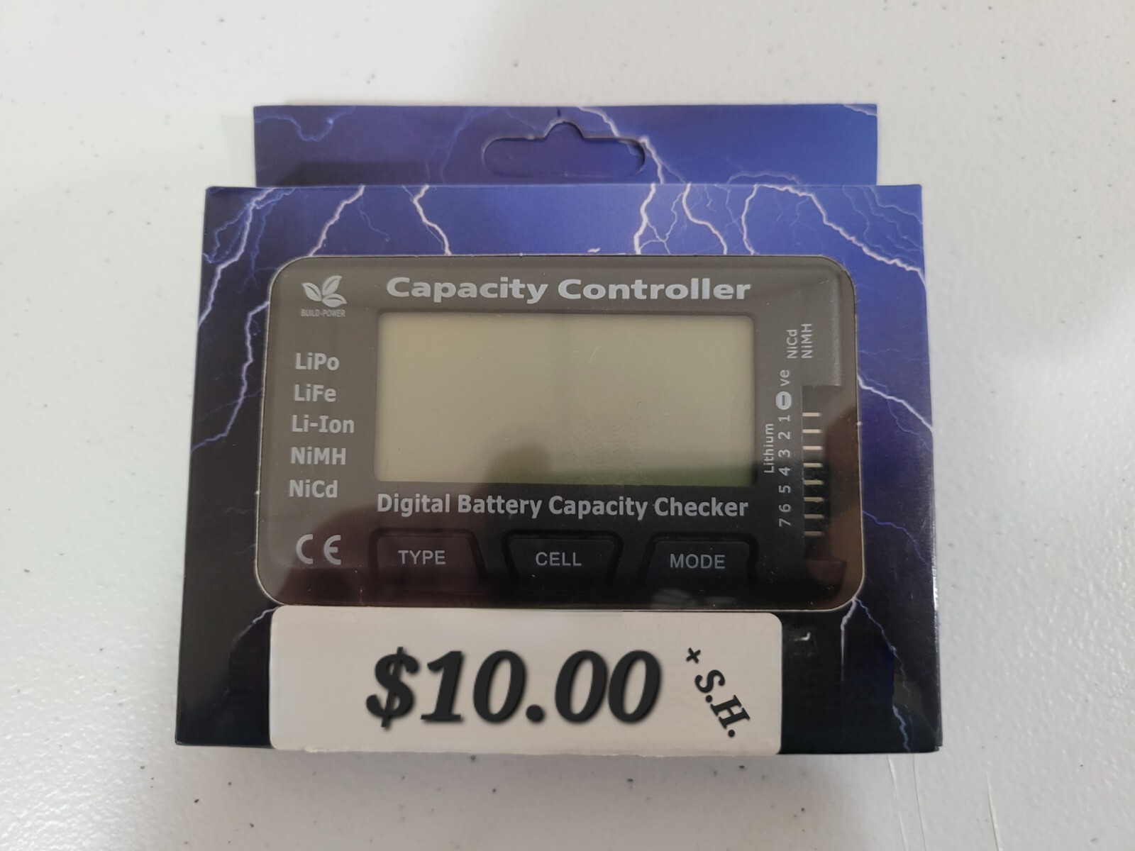 Lipo Battery Voltage Tester Balance Checker display LiFe Li-ion RC Car Boat