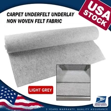Light Gray DIY cutting Non-woven fabric Carpet Replacement Boat,Marine,Yacht