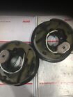 <!--F#f_0-->ALKO STYLE 10'' ELEC BACK PLATE PAIR LR & RH WITH HANDBRAKE CARAVAN HORSE FLOAT<!--F/-->