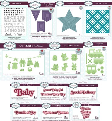 Creative Expressions Sue Wilson Baby Collection Metal Dies *2023*