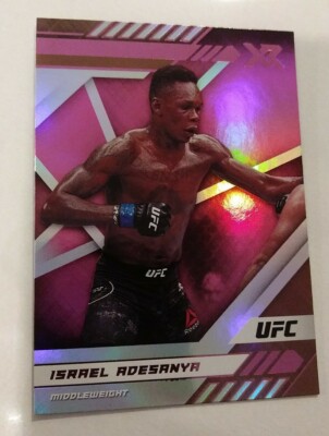 その他 5 UFC Chronicles Hobby 2021 panini 2021 Chronicles UFC Israel Adesanya Blaster Box Pink