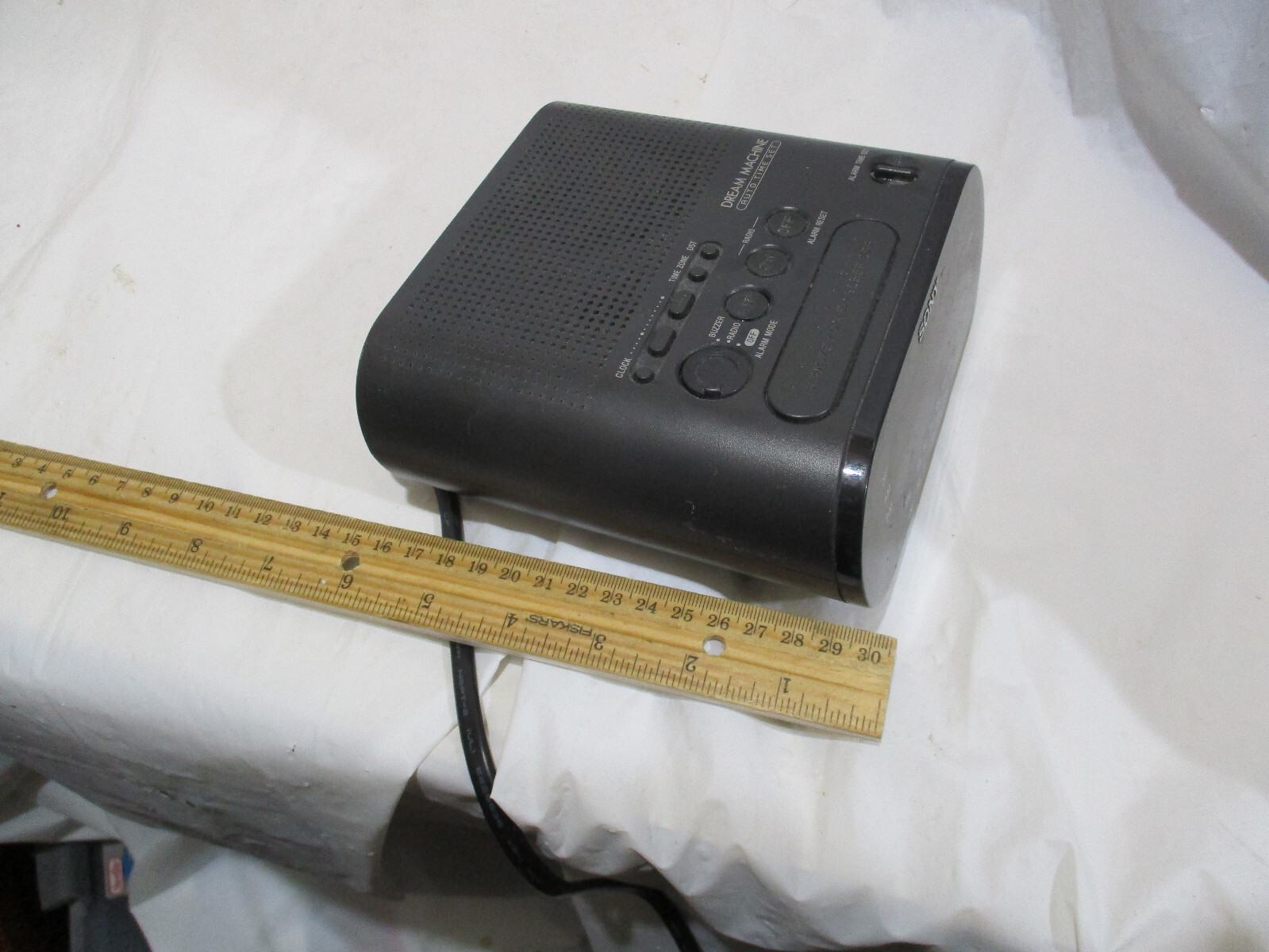 Sony Dream Machine Clock Radio Black ICF C218 TESTED WORKS 27242704602 sony-dream-machine-clock-radio-black-icf-c218-tested-works-27242704602