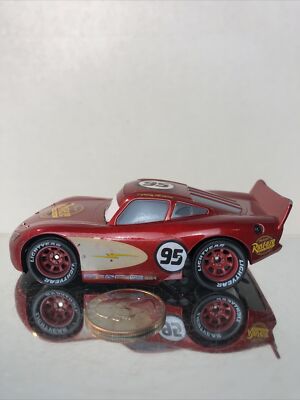 Disney Pixar Cars Rust Eze Lightning Mcqueen 95 Die Cast 1:55