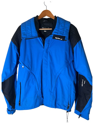 Helly Hansen Men s Blue & Black Ski Coat Preloved Sz M