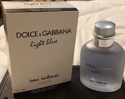 Dolce & Gabbana LIGHT BLUE Pour Homme Eau Intense 100mL / 3.3 fl OZ *TSTR*