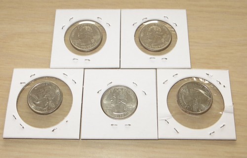 5 2004p State Quarters (L68P11-15) Uncirculated - Picture 4 of 4