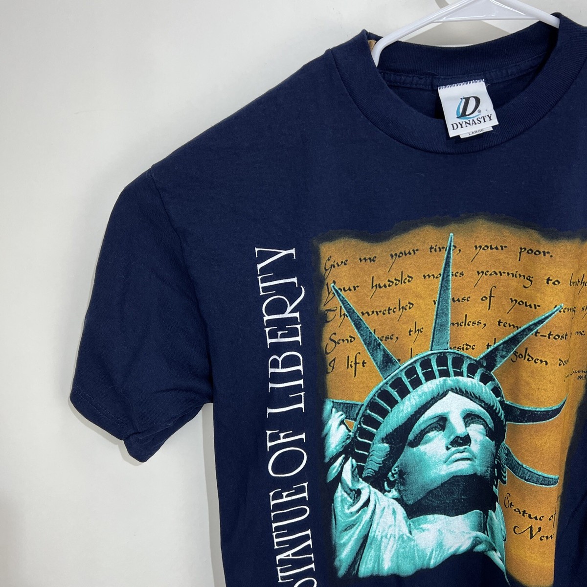 京本大我 Tシャツ BLUE OF LIBERTY mens-fanatics-blue-new-york-