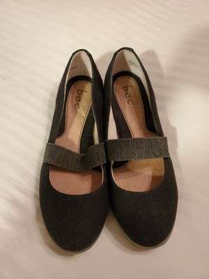BOC Women's Mary Jane Grey/ Black Wool Shoes Size US 7 M | eBay