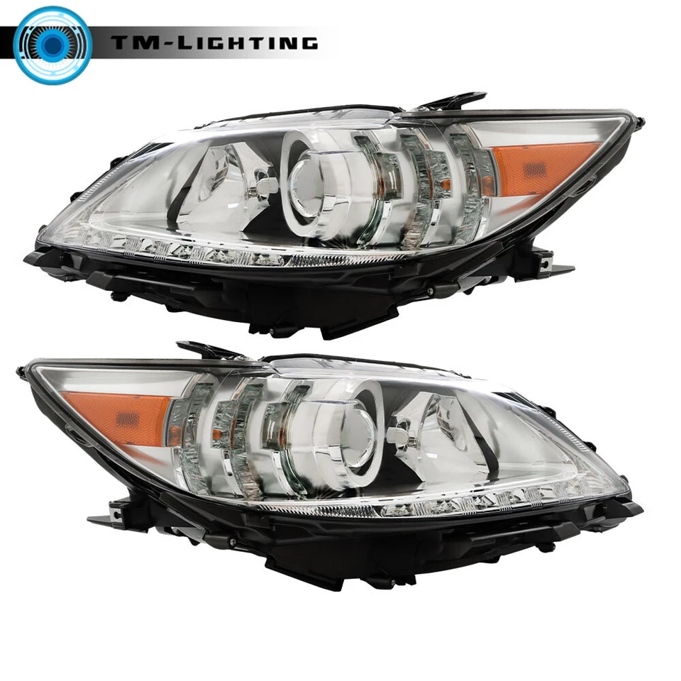 For 2013-2014 15 Lexus ES300H ES350 Pair Headlights Right&Left Side HID Headlamp - Image 4 of 4