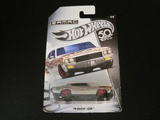 2017 HOT WHEELS ZAMAC '70 BUICK GSX DIE CAST 1/64 SCALE 50TH ANNIVERSARY--NEW