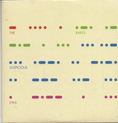 The Rakes-Suspicious Eyes Promo cd maxi single 6 tracks cardsleeve