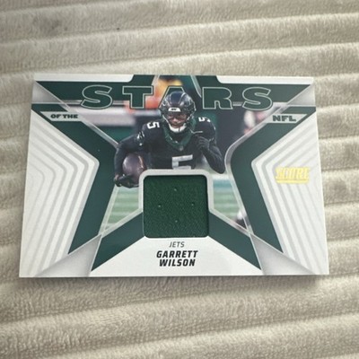 Panini 2025 Score Stars of the NFL Garrett Wilson #SNJ-GWN Jets Memorabilia Card