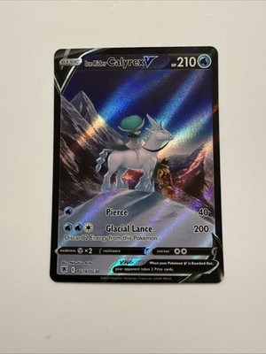 Ice Rider Calyrex V TG14/TG30 Swsh10: Astral Radiance Trainer Gallery Holo