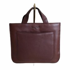 MARGARET HOWELL idea Leather Mini Bag Brown Used Japan