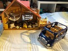 Calico Critters 2010 Lakeside Lodge + 7 Seater Car and Hedgehog Family — photo 1