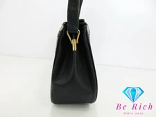 GUCCI Shoulder Bag 116.02.076 GG Plus Sherry Webbing Navy Blue Logo Old Vintage