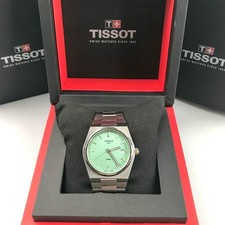 Orologio Uomo Tissot PRX Quarzo Quadrante Verde 40mm Acciaio Inox T137.410.11.091.01