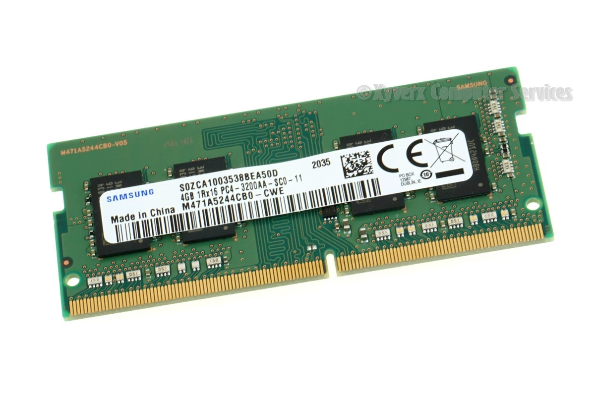 Samsung DDR4 SDRAM 4 GB Capacity per Module Memory (RAM) for sale