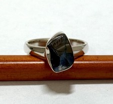 Natural Boulder Opal - Australia 925 Sterling Silver Ring Jewelry s.7 JY3921