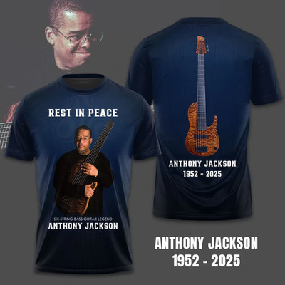 Anthony Jackson All Size T Shirt AOP 3D All You Gifl For Fan DO1M