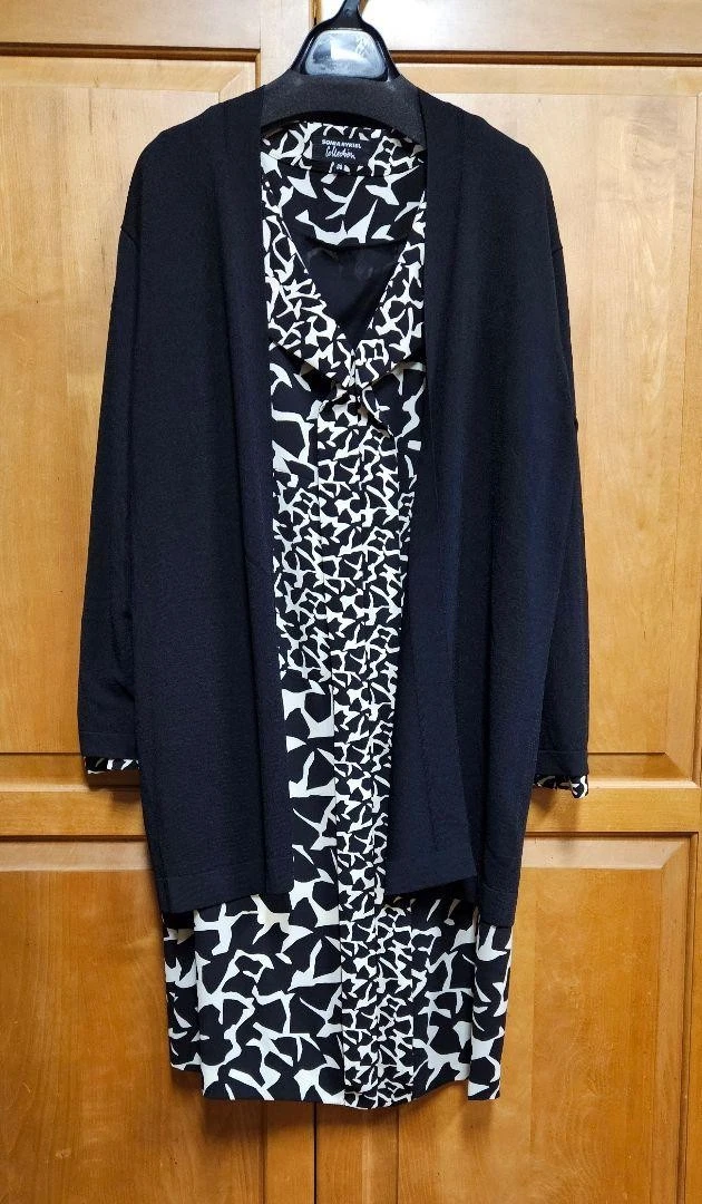 OFF WHITE Abito Sonia Rykiel pezzo unico fantasia floreale usa perte tu leagioni