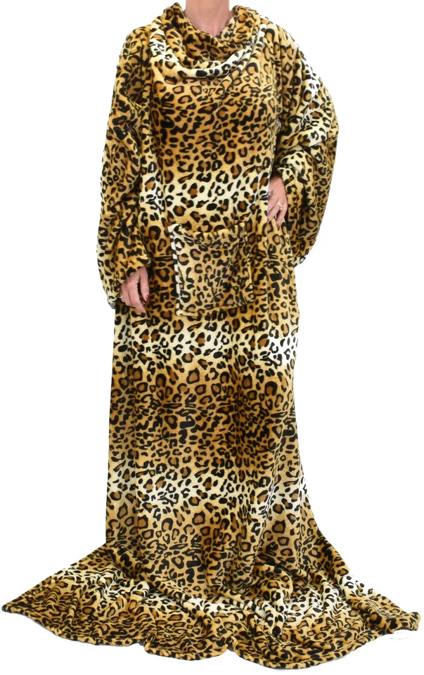 Manta Usable TV Manta Bata Visón Vellón Manta Envoltura 73 x 51?? Foto 3 de 4