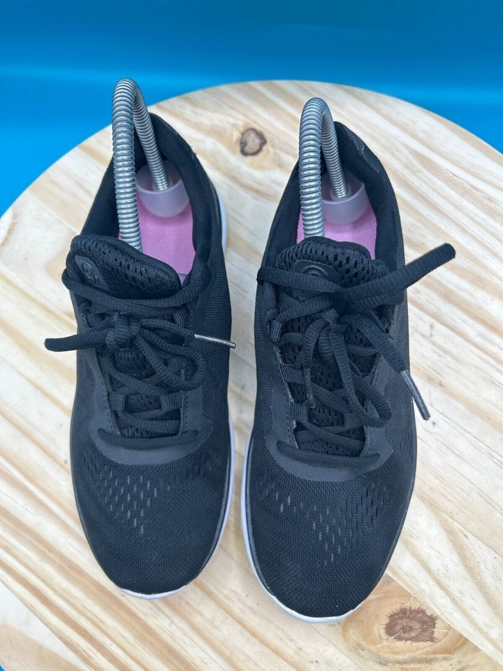 Champion F00296617 Zapatos Atléticos Para Mujer Talla 7 Negros Con Cordones Tenis para Correr Foto 4 de 4