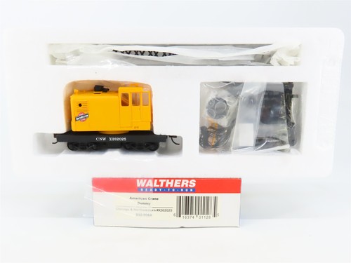 Coche grúa HO Walthers 932-5064 CNW Chicago y North Western American #X262025 | Condition: Used