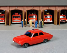 Wiking Ford 17 M Badewanne FW Brandmeister rot 1969-72 neuwertig TOP