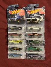 HOT WHEELS AMERICAN STEEL SET LOT OF 10 NIP AMERICAN MUSCLE CARS