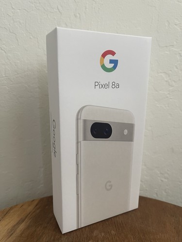Google Pixel 8a - 128 GB - Porcelain (Unlocked Sealed Box) - Zdjęcie 2 z 4