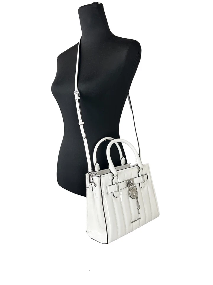 Bolso Bandolera Michael Kors Hamilton Pequeño Cuero Acolchado Foto 4 de 4