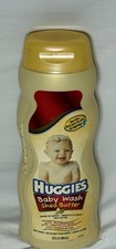 Old Stock Huggies Shea Butter Baby Wash 15 fl oz  90 Full  Discontinued