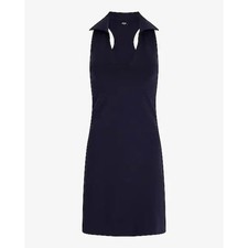 NWT Express Collared Sleeveless Mini Polo Dress XL Stretchy Tennis prep