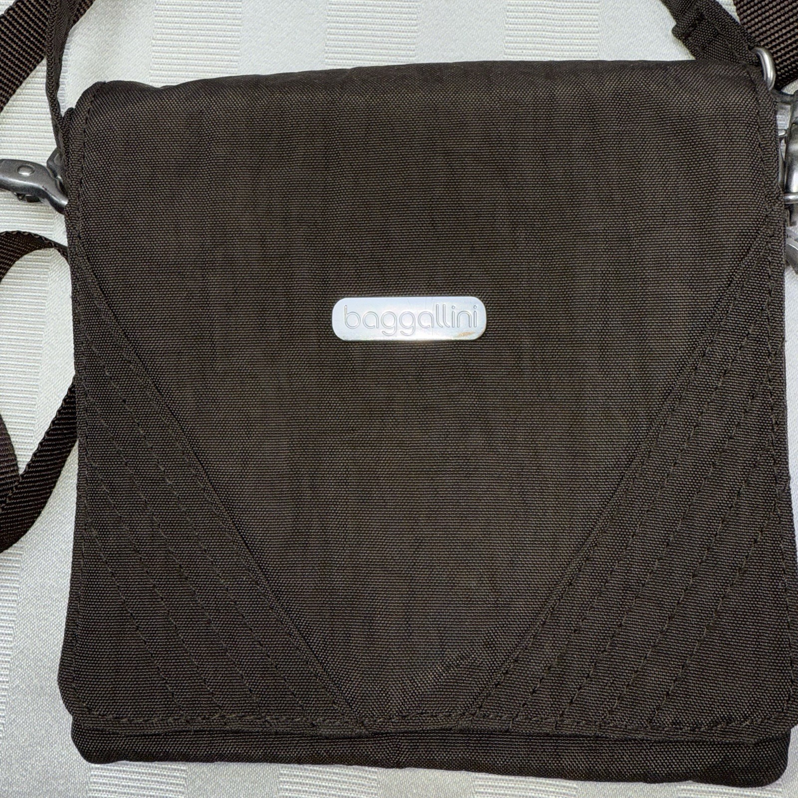 BAGGALLINI  Brown Multi Function Mini Crossbody O… - image 2