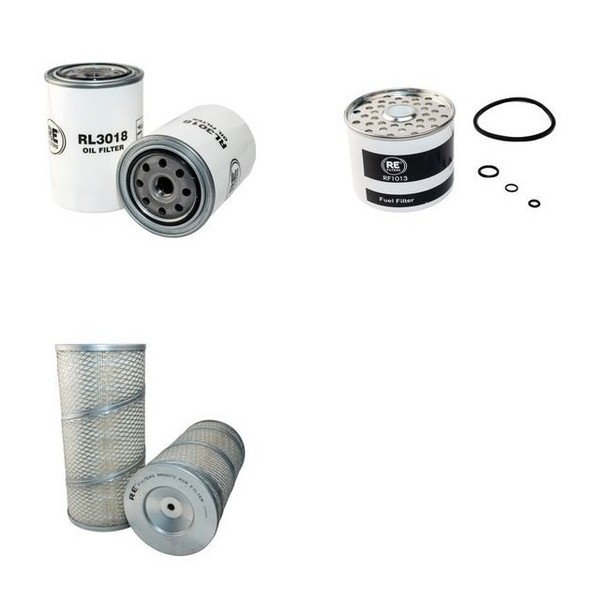 Filter-Service-Kit Passt Renault 321-4 Luft ÖL Kraftstoff Mit Mwm Motor-image