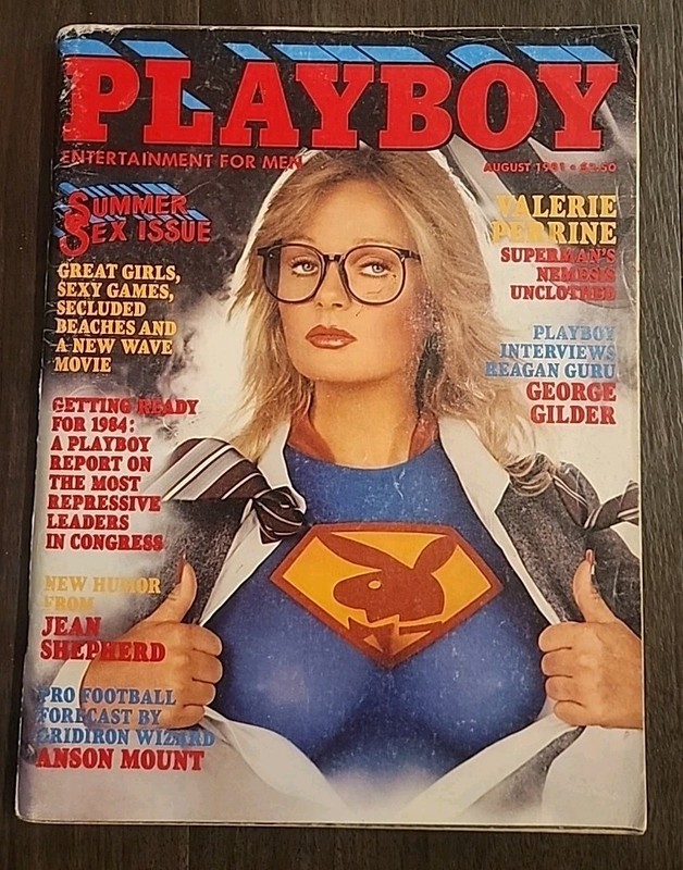 Playboy August 1981 - Valerie Perrine Superman's Supergirl - DEBBIE BOOSTROM